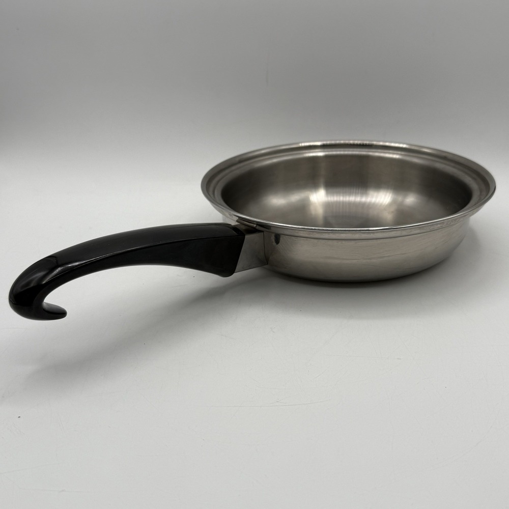 Seal-O-Matic 8" 1 Qt Saucepan Skillet Thermium Multi-Plex Stainless Steel NO LID